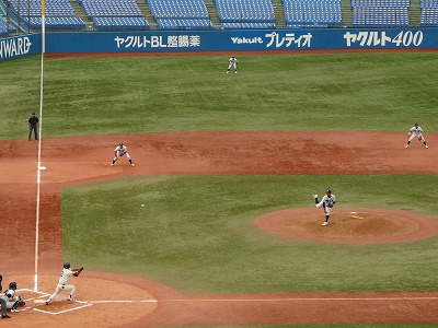 亜細亜大対東洋大 9月1日 東都大学野球1部_b0166128_15542165.jpg