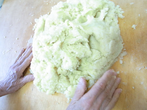 ノンナのニョッキ☆ Gnocchi della Nonna_b0246303_1511278.jpg