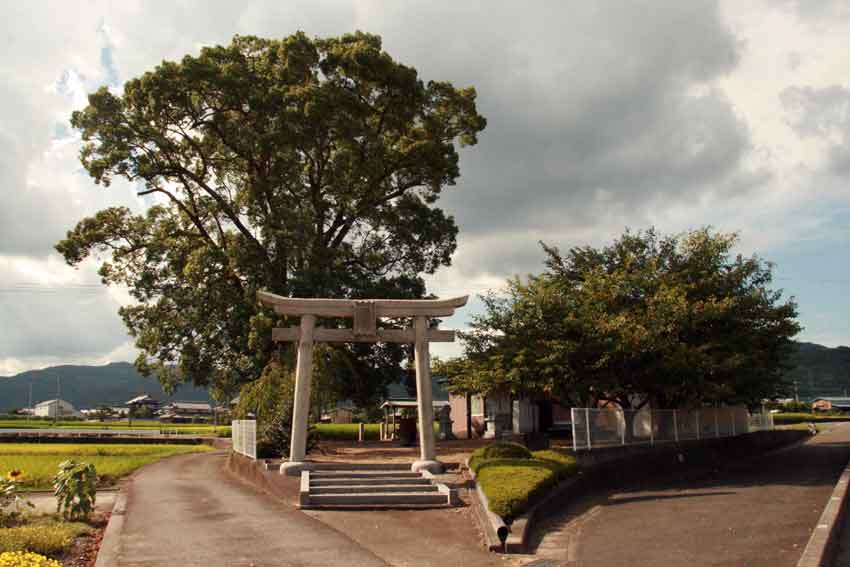 阿波市伊勢の「伊勢神社」と「古賀茂神社」と「高越山」♪_d0058941_19524775.jpg