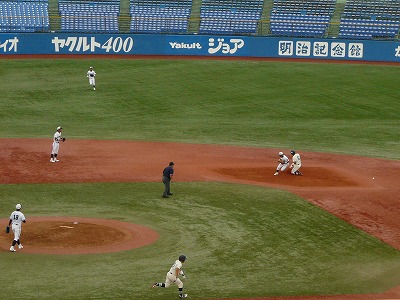 中央大対國學院大 9月1日 東都大学野球1部_b0166128_1621673.jpg