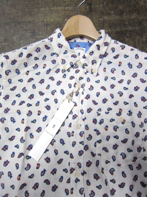 秋の粋シャツ入荷♪ その①・・・NEW BRAND (PATRICK) 訂正版_d0152280_0155146.jpg