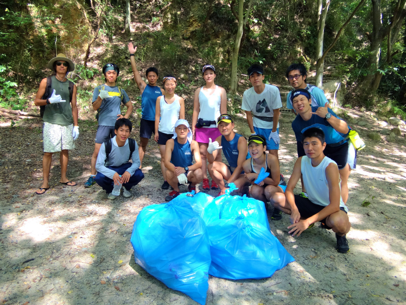 2012/08/26 Clean UP in Ashiya river _b0220886_1841228.jpg