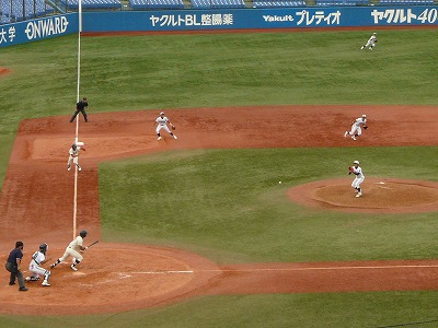 國學院大対中央大 9月3日 東都大学野球1部_b0166128_17505271.jpg