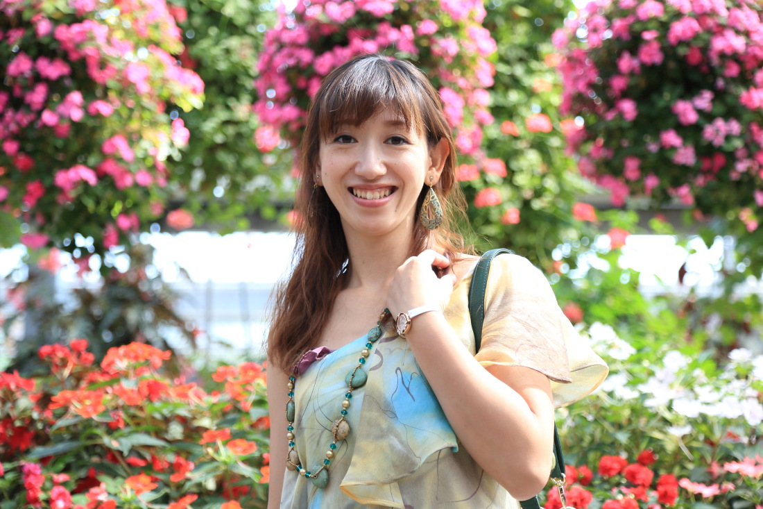 花とポートレート 神戸ポートアイランド花鳥園 Viewfinder