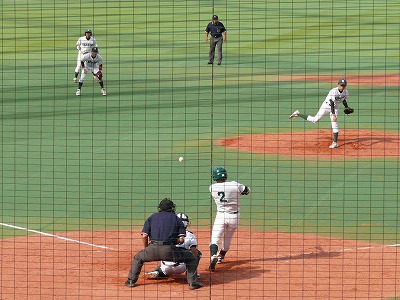 専修大対東農大　９月３日　東都大学野球２部_b0166128_10474468.jpg