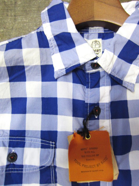 今秋・イチ押しのBLOCK CHECK WORK SHIRTS 。。。By Kato_d0152280_3252234.jpg