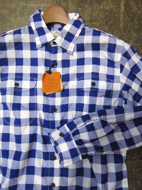 今秋・イチ押しのBLOCK CHECK WORK SHIRTS 。。。By Kato_d0152280_325754.jpg