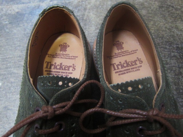 Tricker\'s Country Lo BROGUE SHOES ･･･ メーカー様・別注分！★！_d0152280_68482.jpg