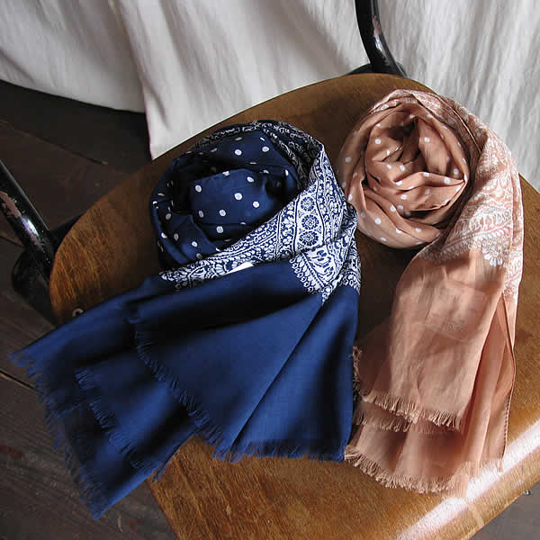 再入荷　Ascot (アスコット)　『Cotton Stole』_c0181543_19475381.jpg