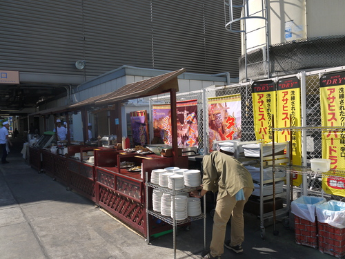 そごう横浜 海の見える そごう屋上 ビアガーデン &日産ショールーム_e0123104_6415449.jpg
