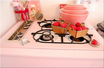 カワイイかな？Pink　Kitchen♪_c0212926_838362.jpg