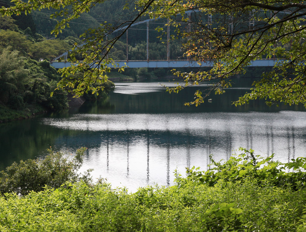 三重県　青蓮寺湖　青い橋_c0108146_23265833.jpg