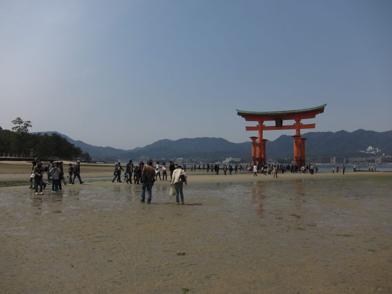 期待通り絵になる海の鳥居・平家の栄華が色濃く残る宮島①ーブロンプトンと行く瀬戸内の旅⑥_e0138081_465814.jpg