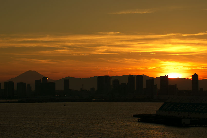 大黒ふ頭からの夕景_e0153076_2224269.jpg