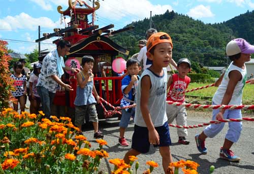 上大幡春日神社例祭　2012.9.9　都留市_c0162844_6283844.jpg