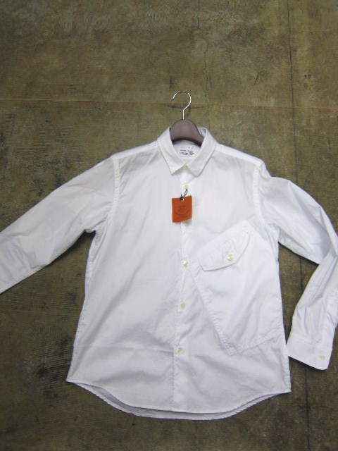 お待たせしました!★ Kato ・・・当店・別注 BIG Pocket SHIRTS (WHITE)入荷♪ _d0152280_2349566.jpg
