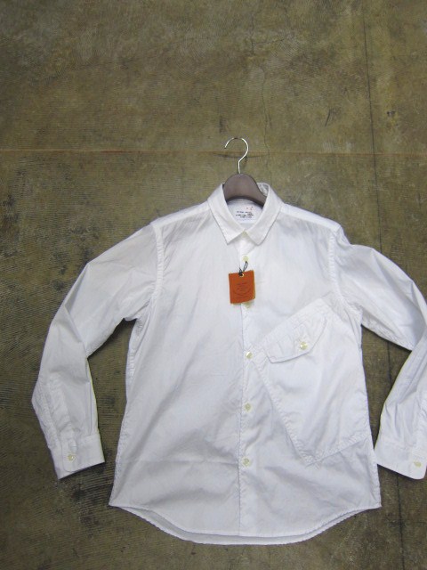 お待たせしました!★ Kato ・・・当店・別注 BIG Pocket SHIRTS (WHITE)入荷♪ _d0152280_2351598.jpg