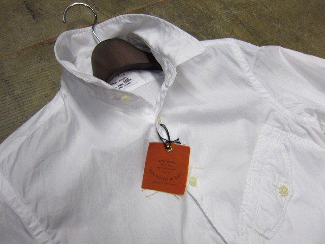お待たせしました!★ Kato ・・・当店・別注 BIG Pocket SHIRTS (WHITE)入荷♪ _d0152280_2352387.jpg