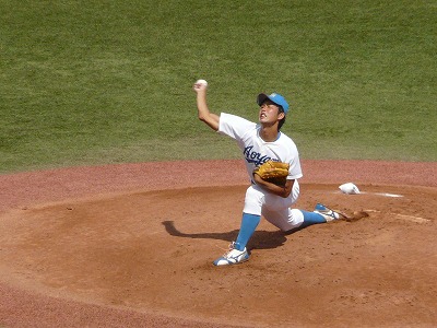 東洋大対青学大 9月11日 東都大学野球1部_b0166128_7582410.jpg
