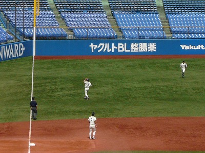 東洋大対青学大 9月11日 東都大学野球1部_b0166128_81647.jpg