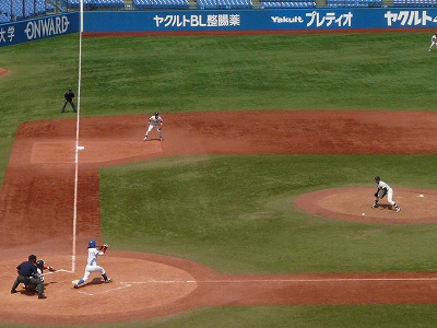 東洋大対青学大 9月11日 東都大学野球1部_b0166128_8172975.jpg