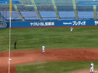 東洋大対青学大 9月11日 東都大学野球1部_b0166128_819487.jpg
