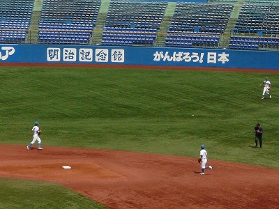 東洋大対青学大 9月11日 東都大学野球1部_b0166128_892067.jpg