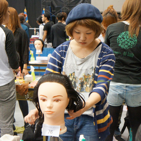 【brace】SPC理美容選手権大阪大会2012 競技風景1_c0080367_14482789.jpg