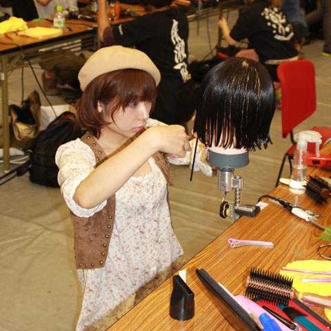 【brace】SPC理美容選手権大阪大会2012 競技風景1_c0080367_14514022.jpg