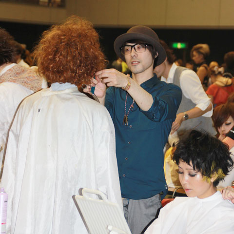 【brace】SPC理美容選手権大阪大会2012 競技風景1_c0080367_14544487.jpg