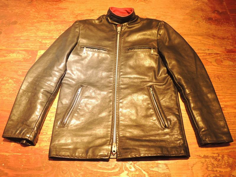 60's~70's BRITISH CYCLE LEATHERS LEATHER JACKET--RECOMMEND 60's~70's BRITISH CYCLE LEATHERS LEATHER JACKET--RECOMMEND