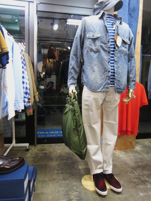 お待たせしました!★ Kato ・・・当店・別注 BIG Pocket SHIRTS (WHITE)入荷♪ _d0152280_031624.jpg