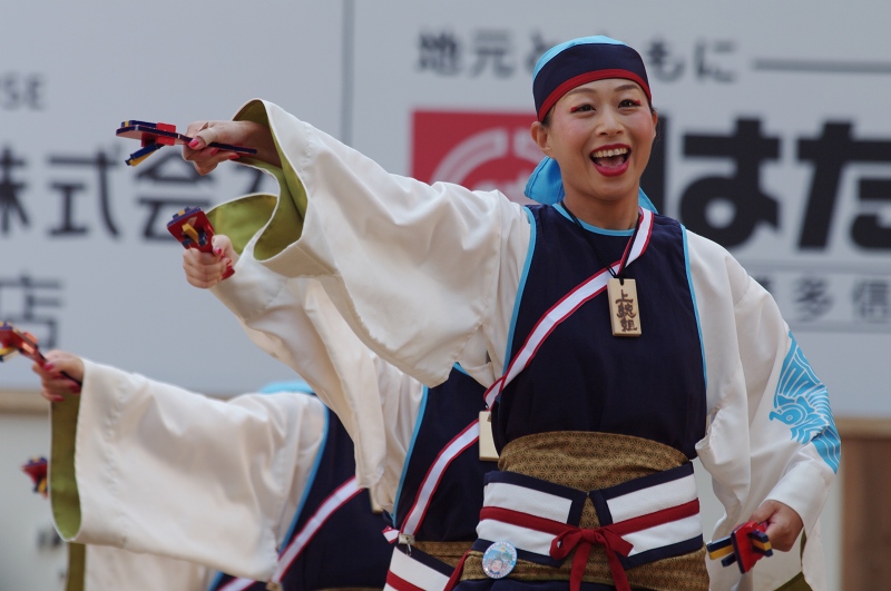 2012年　高知よさこい　上總組（その1）_c0135381_20275774.jpg