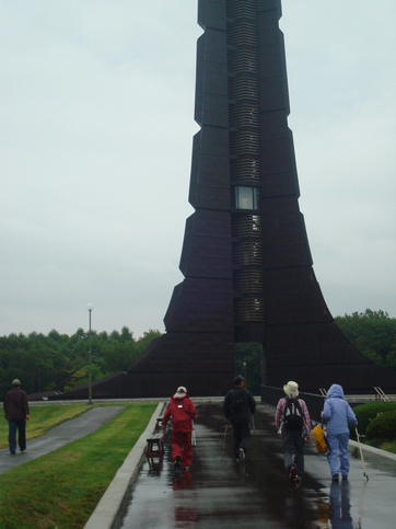 雨中のノルディックウォーキング！