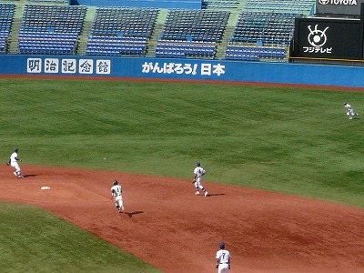 駒澤大対國學院大 9月11日 東都大学野球1部_b0166128_10492468.jpg