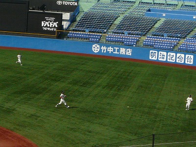 駒澤大対國學院大 9月11日 東都大学野球1部_b0166128_113098.jpg