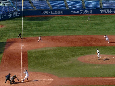 駒澤大対國學院大 9月11日 東都大学野球1部_b0166128_1137375.jpg