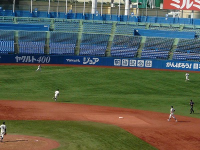 駒澤大対國學院大 9月11日 東都大学野球1部_b0166128_11454633.jpg