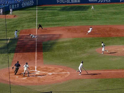 駒澤大対國學院大 9月11日 東都大学野球1部_b0166128_11501913.jpg