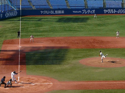 駒澤大対國學院大 9月11日 東都大学野球1部_b0166128_1154117.jpg
