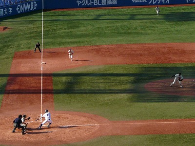 駒澤大対國學院大 9月11日 東都大学野球1部_b0166128_12365091.jpg