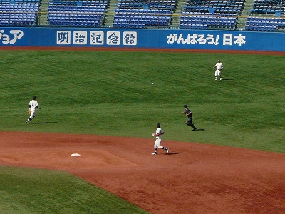 駒澤大対國學院大 9月11日 東都大学野球1部_b0166128_23544123.jpg