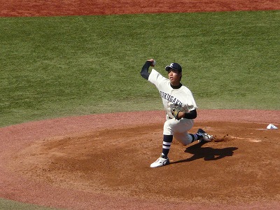 駒澤大対國學院大 9月11日 東都大学野球1部_b0166128_914351.jpg