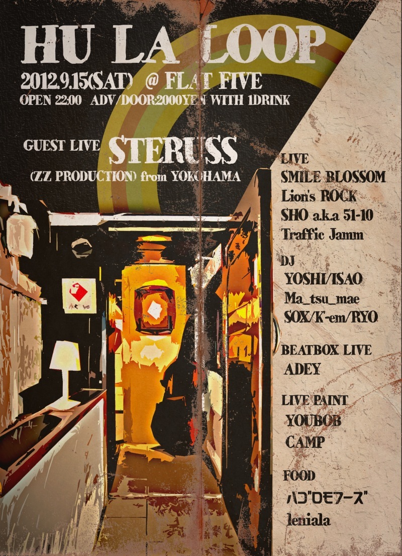 関西2DAY2(9/15(sat)@神戸Flat five,9/16(sun)@大阪Bar　Bhanc）_e0110140_10402266.jpg