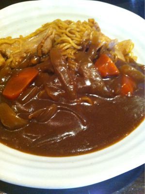 カレー焼きそば_d0159497_13485083.jpg