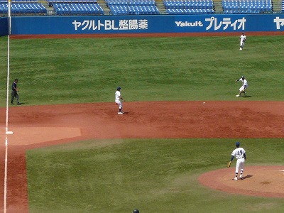 國學院大対駒澤大 9月12日 東都大学野球1部_b0166128_1015342.jpg