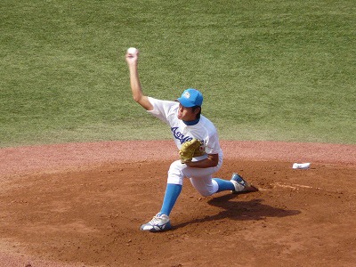 東洋大対青学大 9月12日 東都大学野球1部_b0166128_1857231.jpg