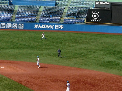 東洋大対青学大 9月12日 東都大学野球1部_b0166128_18593638.jpg