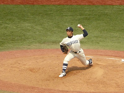 國學院大対駒澤大 9月12日 東都大学野球1部_b0166128_9424656.jpg