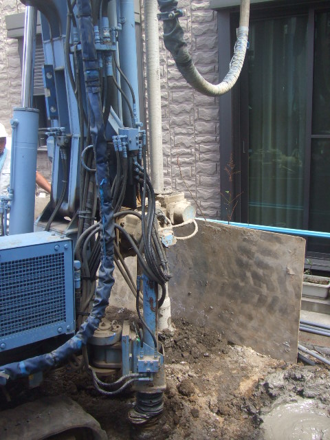 柱状改良工事を行いました!*亀戸5丁目 新築住宅*_b0246953_2004818.jpg